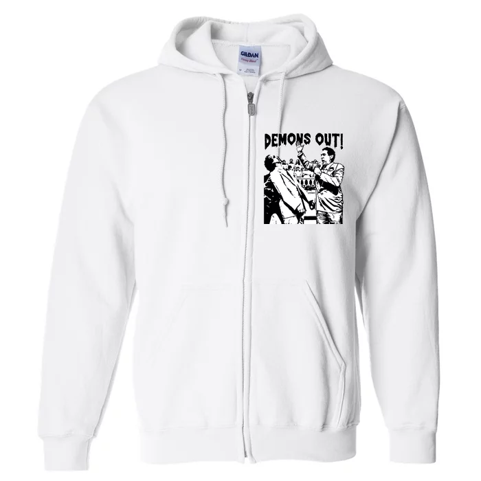 Demons Out Full Zip Hoodie