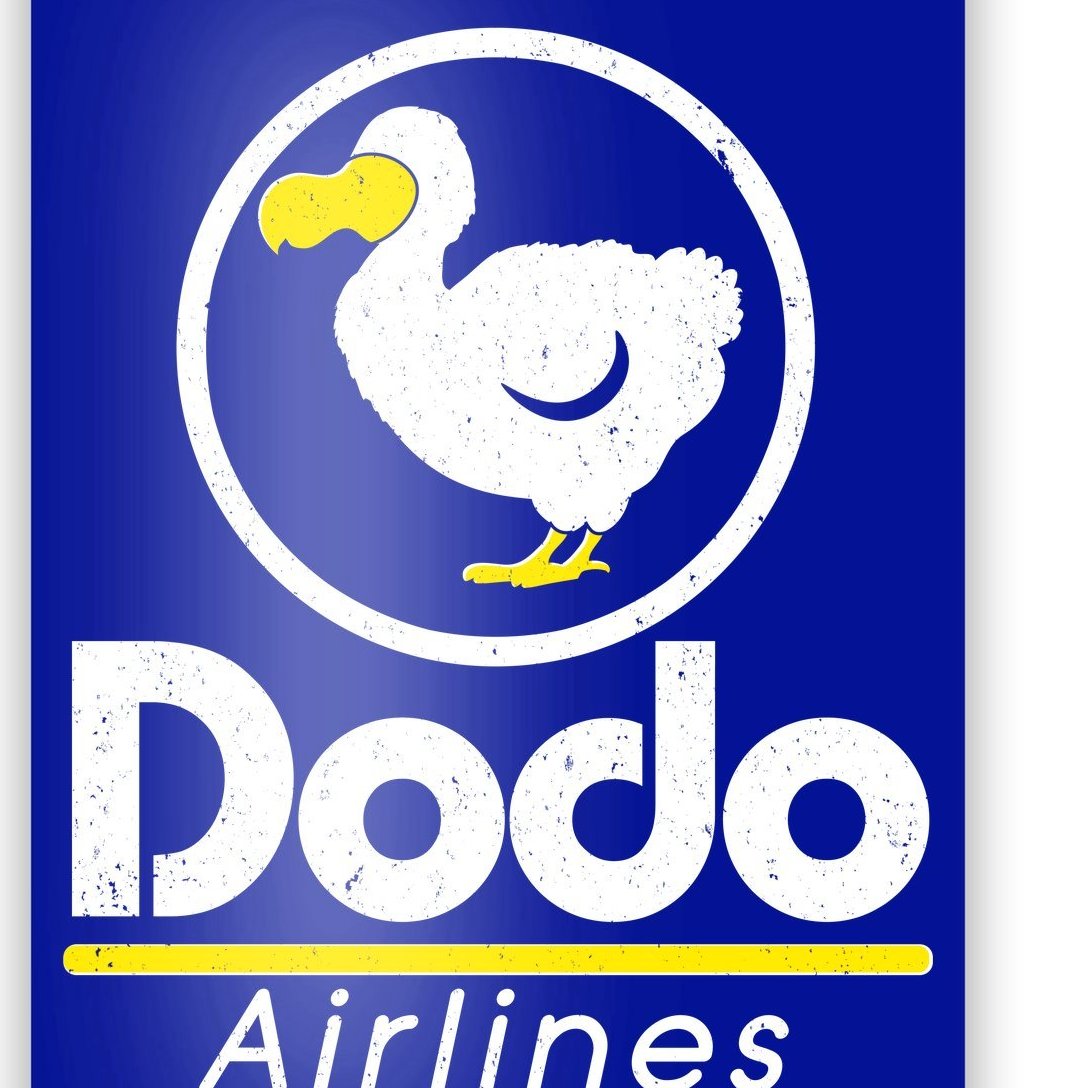 Dodo Airlines Poster
