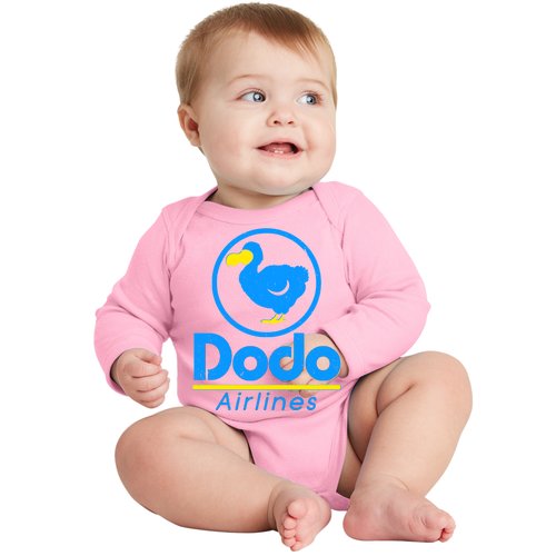 Dodo Airlines Baby Long Sleeve Bodysuit
