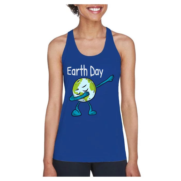 Day Of Earth Save The Planet Stop Global Warming Gift Women's Racerback Tank