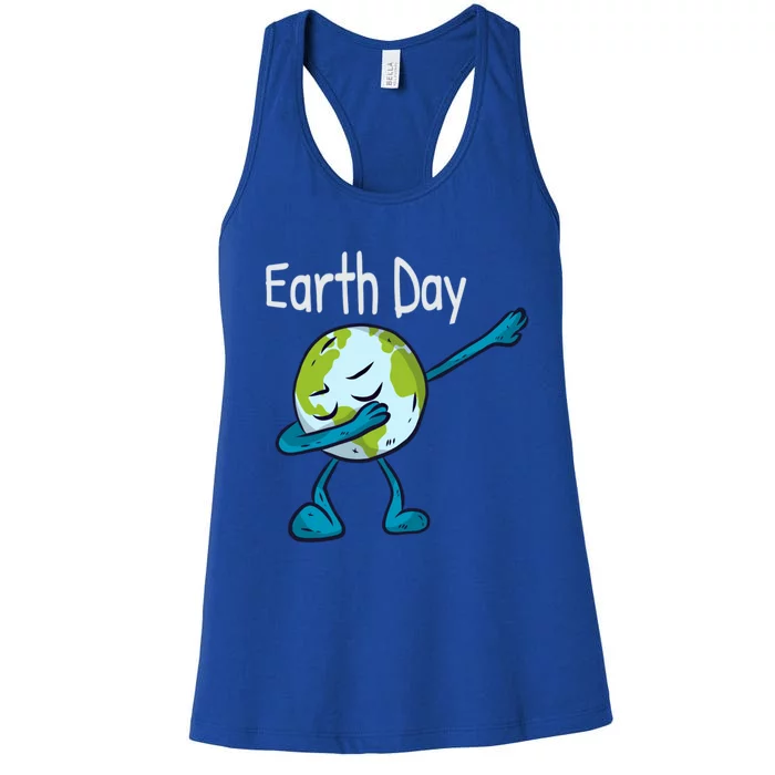 Day Of Earth Save The Planet Stop Global Warming Gift Women's Racerback Tank