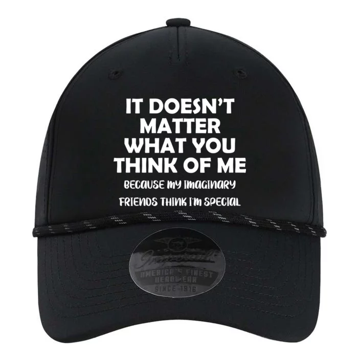 Doesn't Matter Imaginary Friends Think I'm Special Performance The Dyno Cap