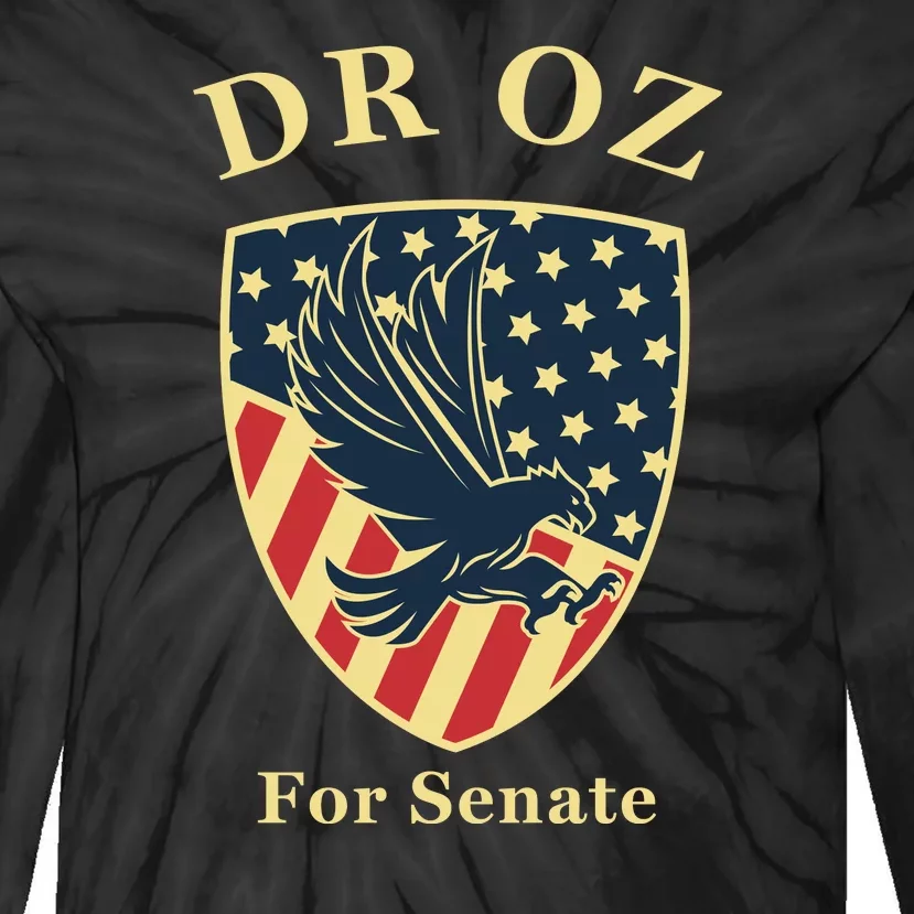 Dr OZ For Senate Tie-Dye Long Sleeve Shirt