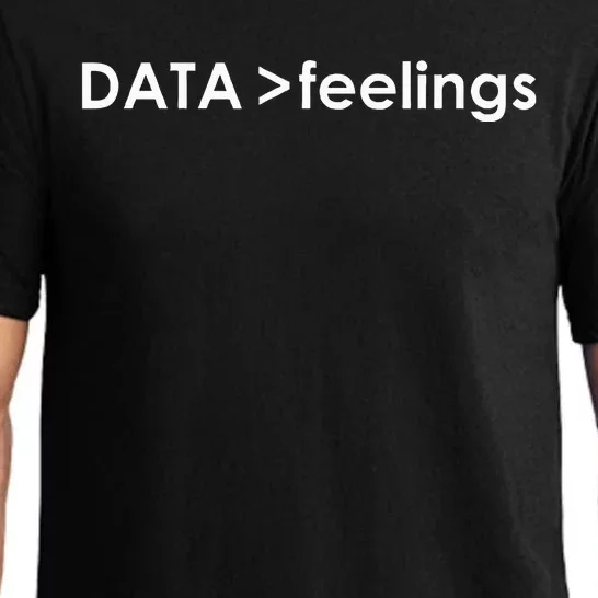 Data Over Feelings Pajama Set