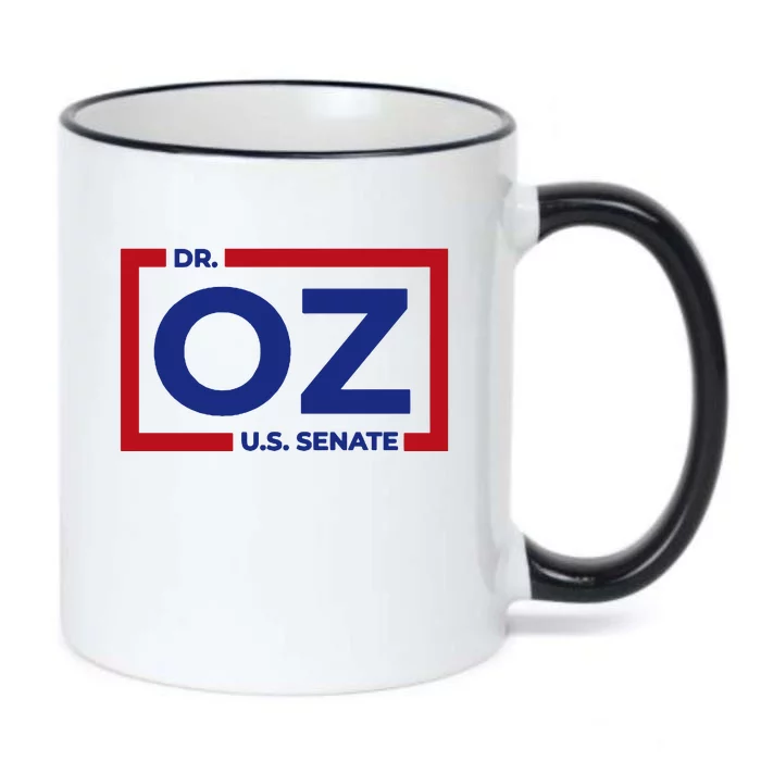 Dr. Oz For U.S. Senate Black Color Changing Mug