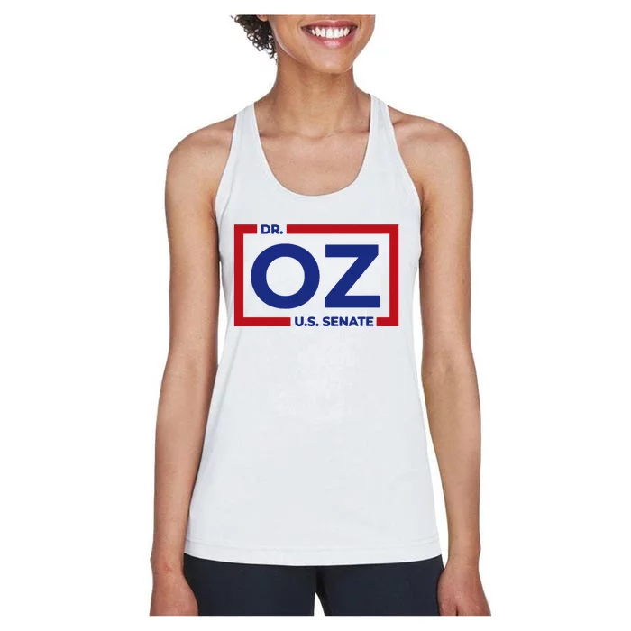 Dr. Oz For U.S. Senate Women's Racerback Tank