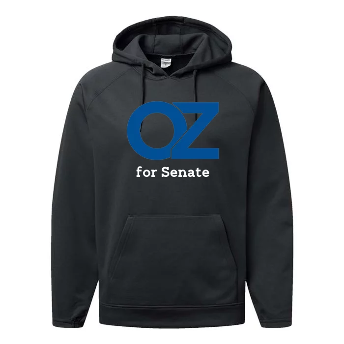 Dr OZ For US Senate Performance Fleece Hoodie