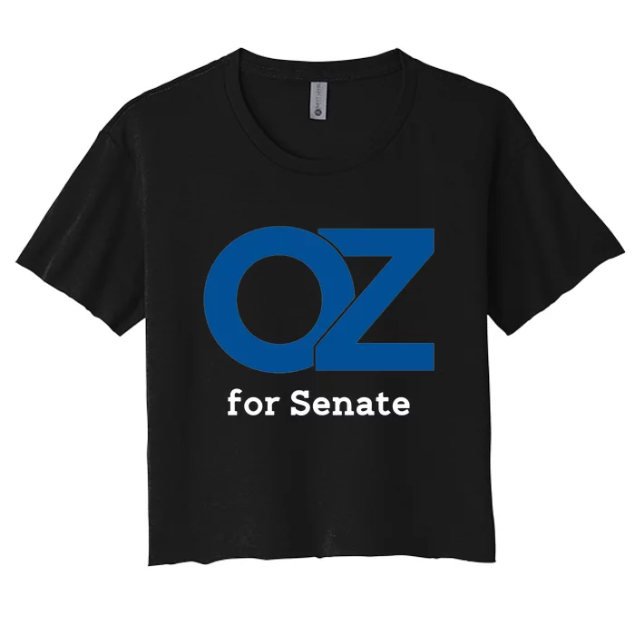 Dr OZ For US Senate Women's Crop Top Tee