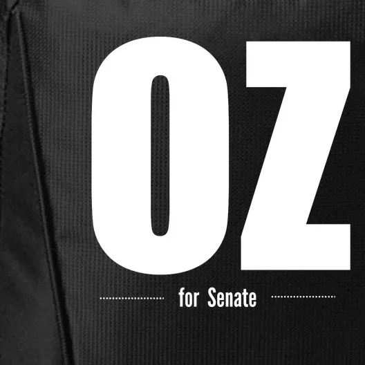 Dr OZ For US Senate City Backpack