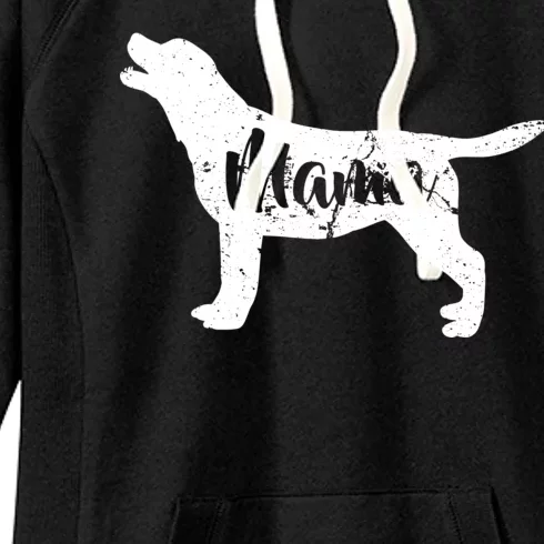 Dog Mama Mom Women's Fleece Hoodie