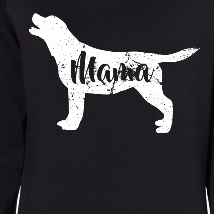 Dog Mama Mom Womens California Wash Sweatshirt