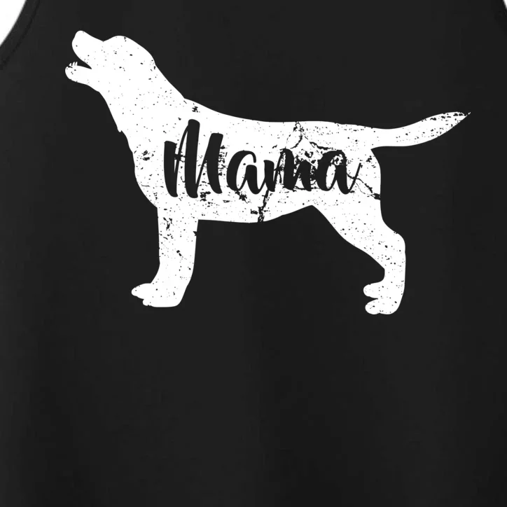 Dog Mama Mom Performance Tank