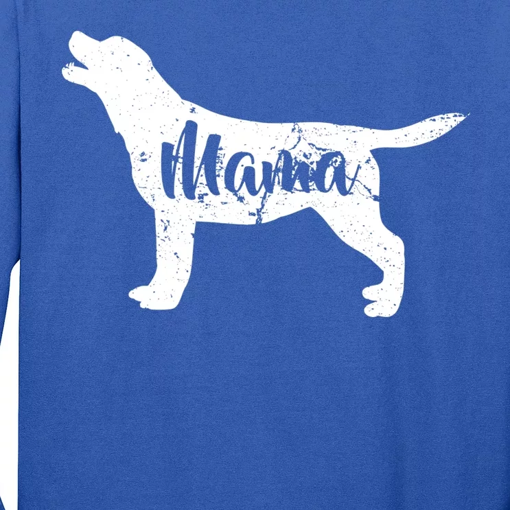 Dog Mama Mom Long Sleeve Shirt