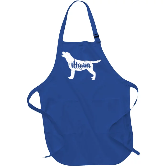 Dog Mama Mom Full-Length Apron With Pocket