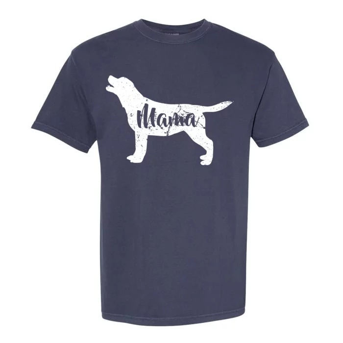 Dog Mama Mom Garment-Dyed Heavyweight T-Shirt