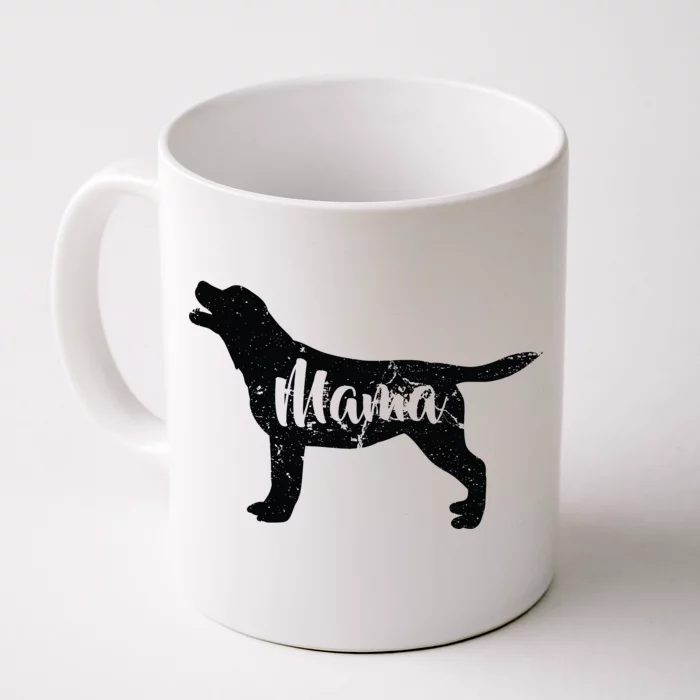 Dog Mama Mom Front & Back Coffee Mug