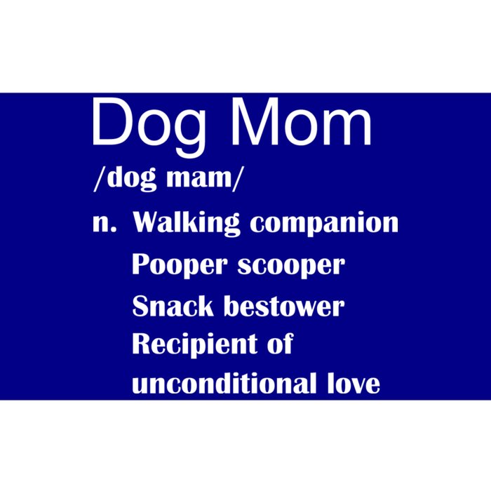 Dog Mom Definition Bumper Sticker