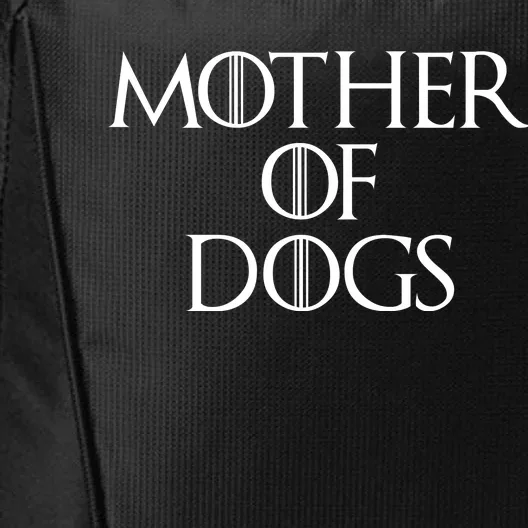 Dog Mom Mother Of Dogs City Backpack