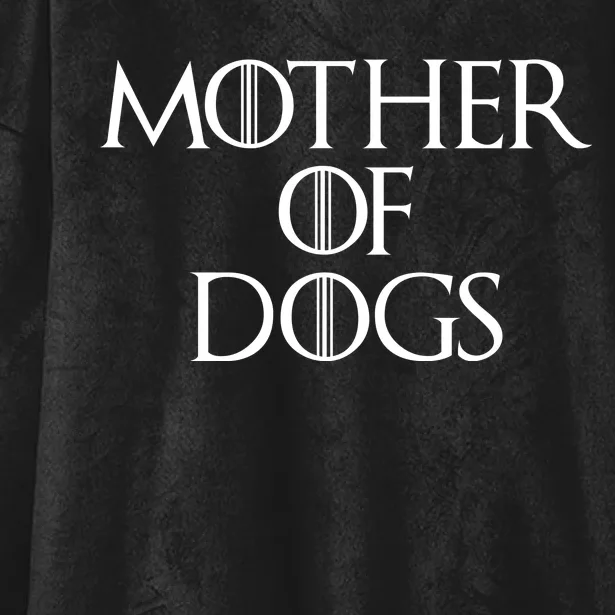 Dog Mom Mother Of Dogs Hooded Wearable Blanket