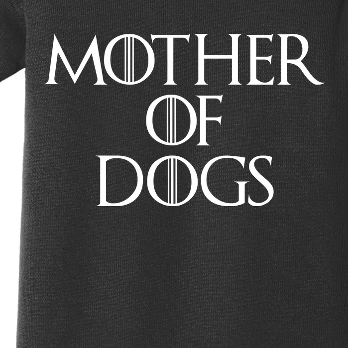 Dog Mom Mother Of Dogs Baby Bodysuit