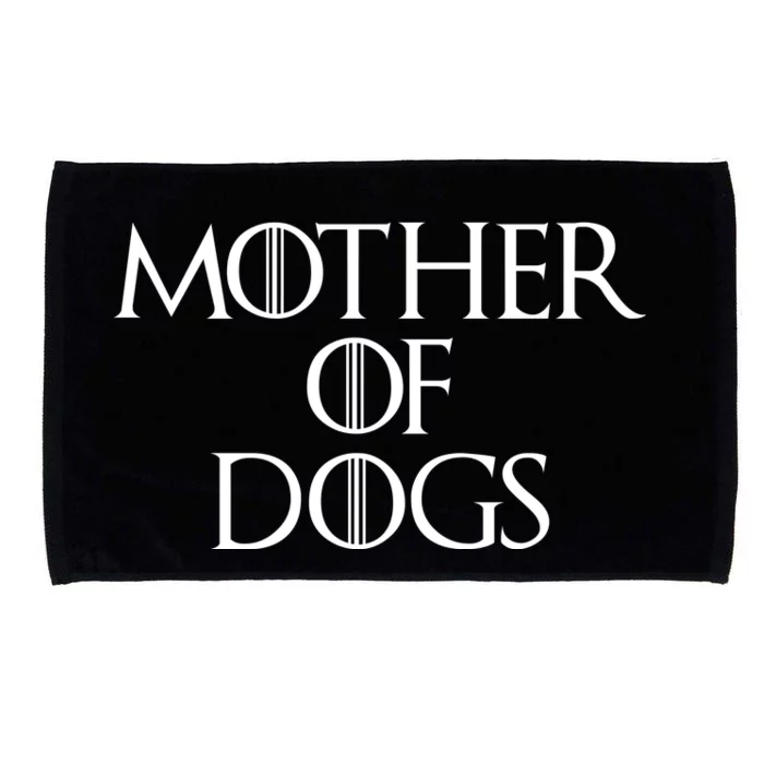 Dog Mom Mother Of Dogs Microfiber Hand Towel