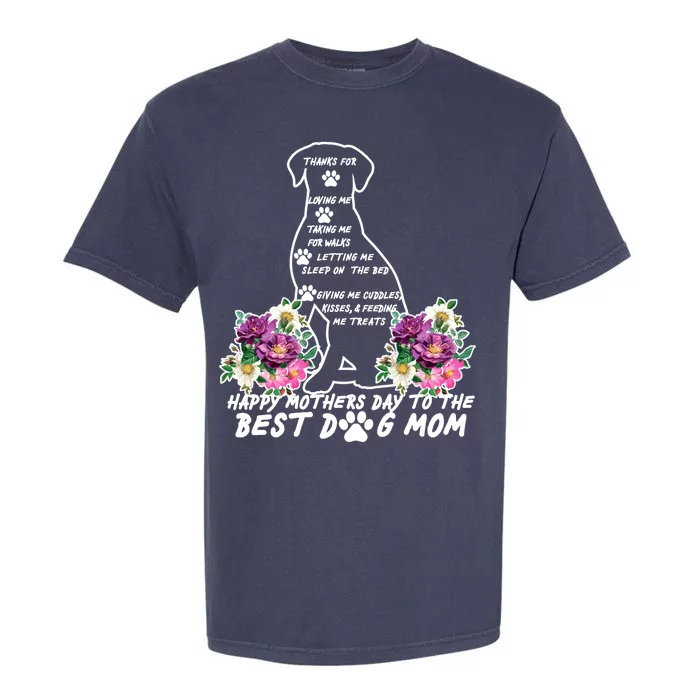 Dog Mom Mothers Day Garment-Dyed Heavyweight T-Shirt