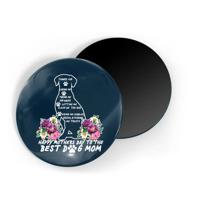 Dog Mom Mothers Day Magnet