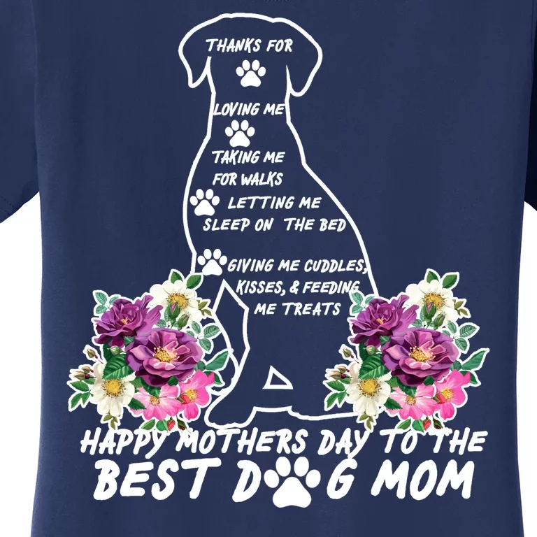 Dog Mom Mothers Day Women's T-Shirt