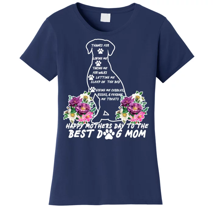 Dog Mom Mothers Day Women's T-Shirt