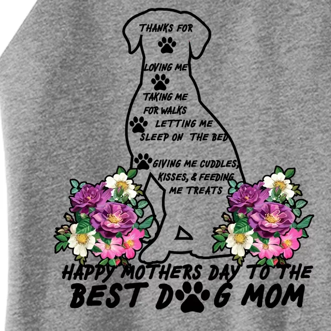 Dog Mom Mothers Day Women’s Perfect Tri Rocker Tank