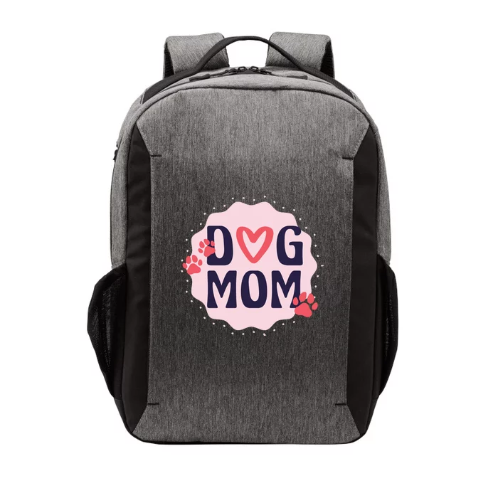 Dog Mom Paw Vector Backpack