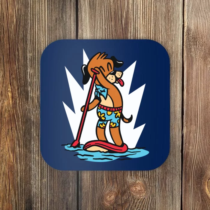 Dog Paddle Boarding Coaster