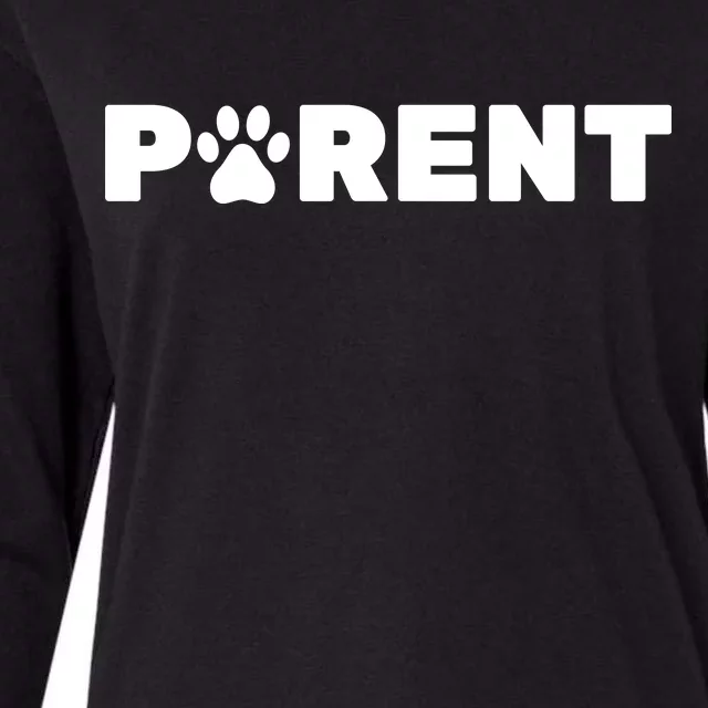 Dog Parent Pet Womens Cotton Relaxed Long Sleeve T-Shirt