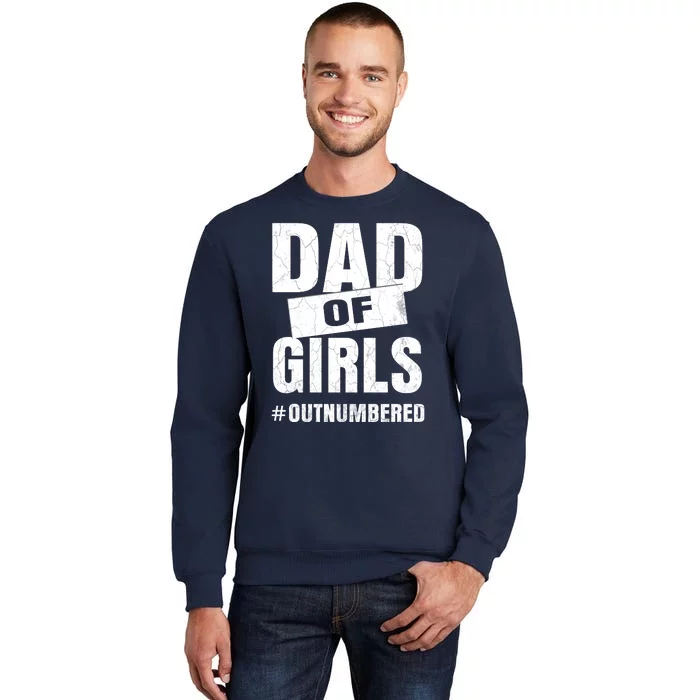 Girl Dad Shirt for men Father's Day Outnumbered Girl Dad T-Shirt S-4XL