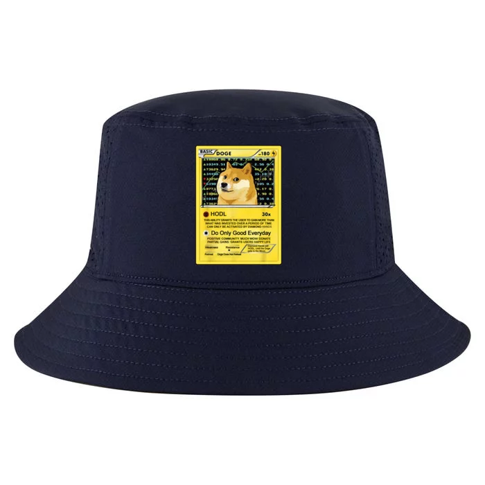 Doge HODL Card Crypto Currency Funny Cool Comfort Performance Bucket Hat