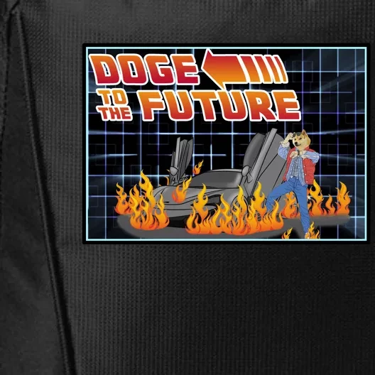 Doge To The Future City Backpack