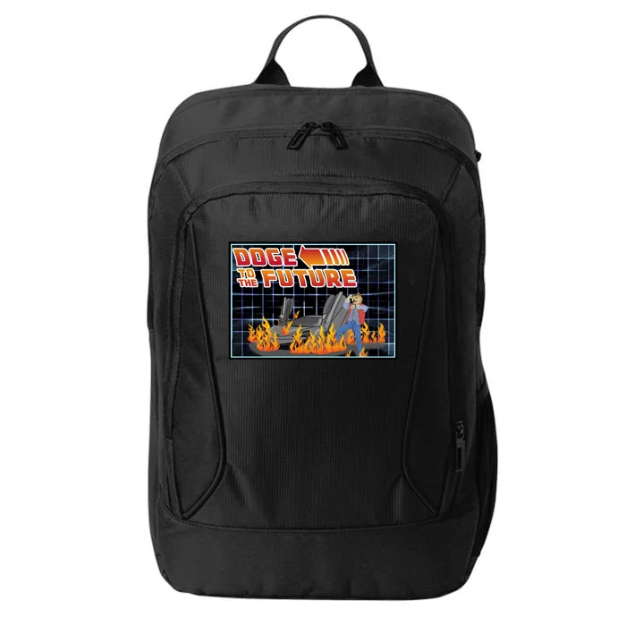 Doge To The Future City Backpack