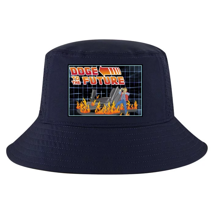 Doge To The Future Cool Comfort Performance Bucket Hat