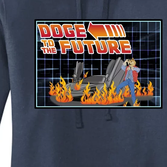 Doge To The Future Women's Pullover Hoodie