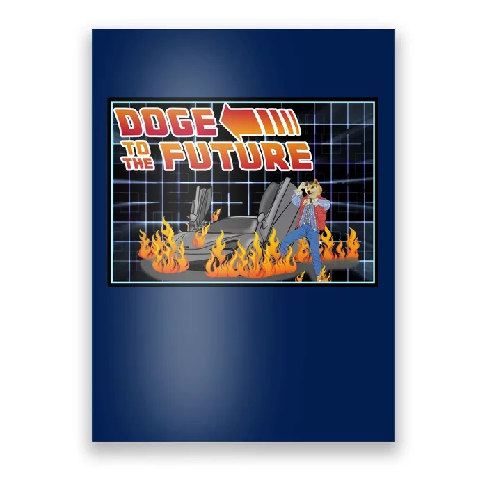 Doge To The Future Poster