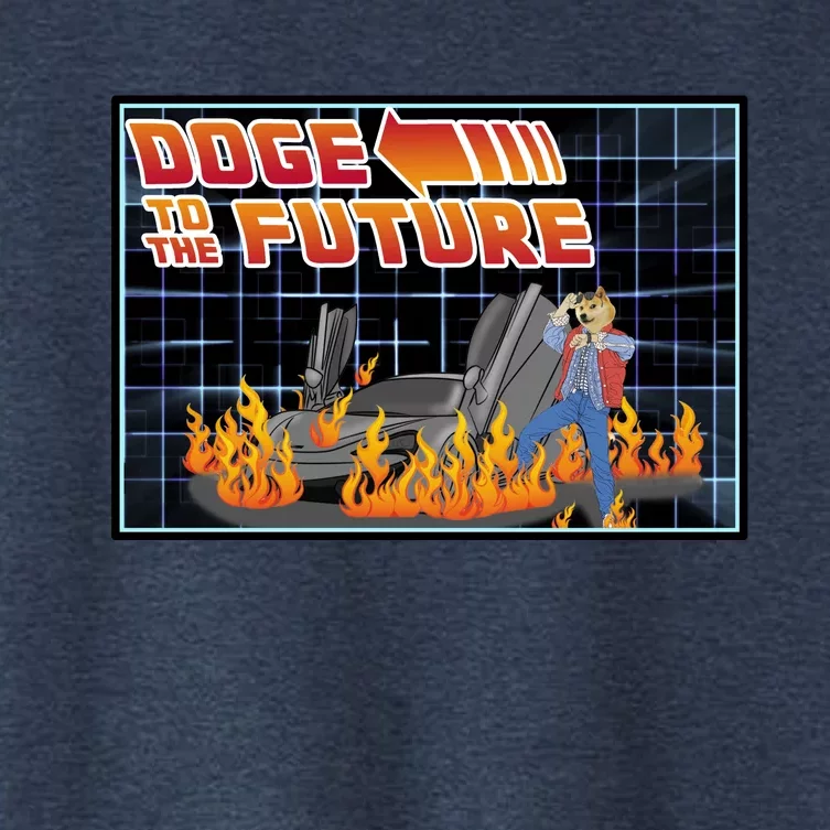 Doge To The Future Women's Crop Top Tee