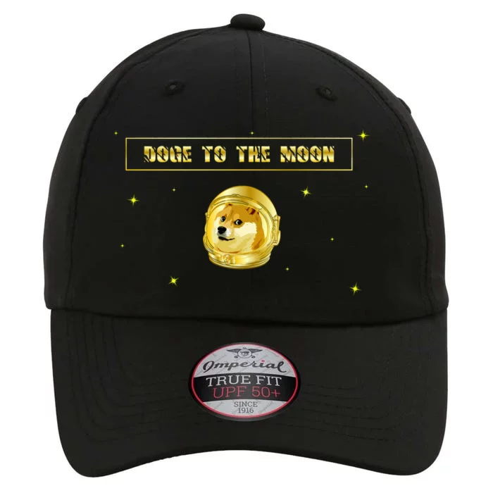 Doge To The Moon Dogecoin Crypto Currency The Original Performance Cap