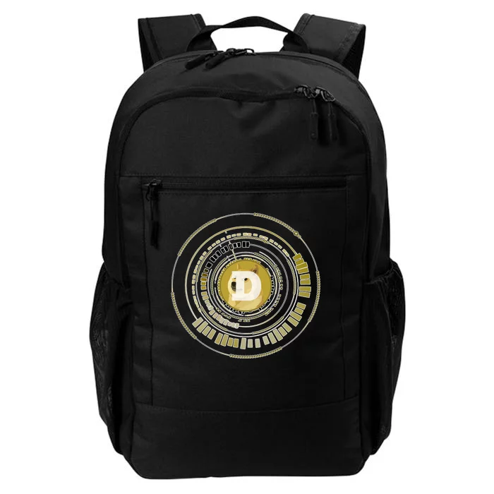 Dogecoin Cryptocurrency Crypto Gold Logo Daily Commute Backpack