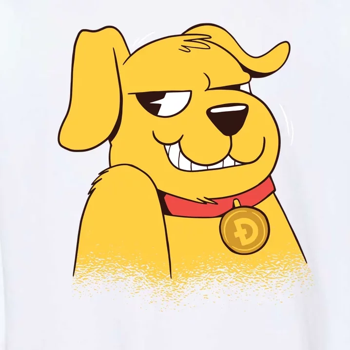 DogeCoin Dog Garment-Dyed Sweatshirt