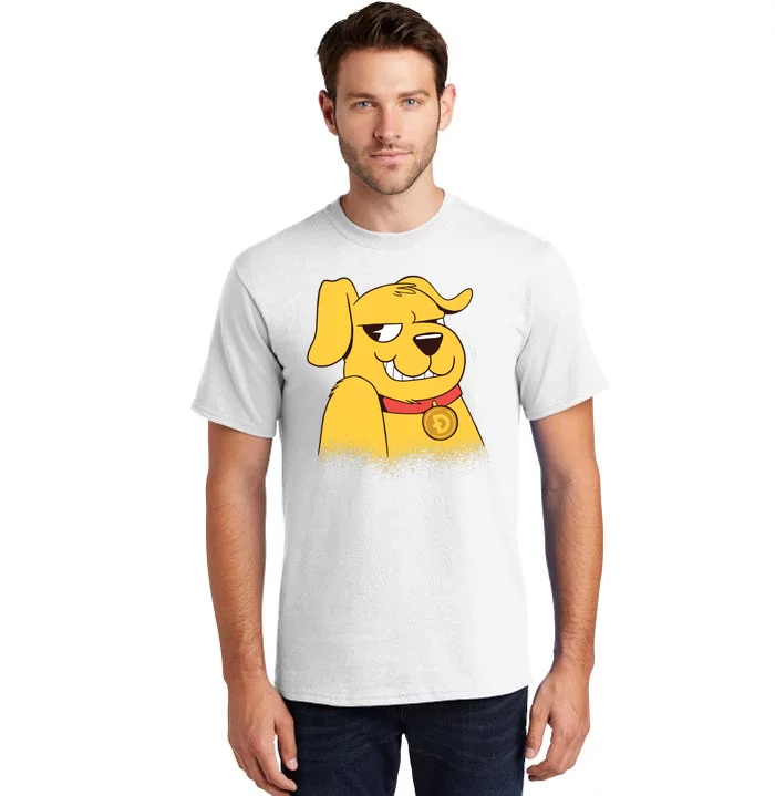 DogeCoin Dog Tall T-Shirt