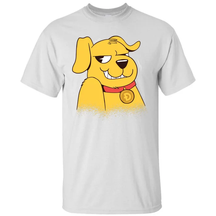 DogeCoin Dog Tall T-Shirt