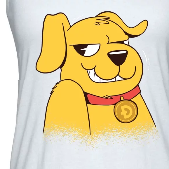 DogeCoin Dog Ladies Essential Flowy Tank