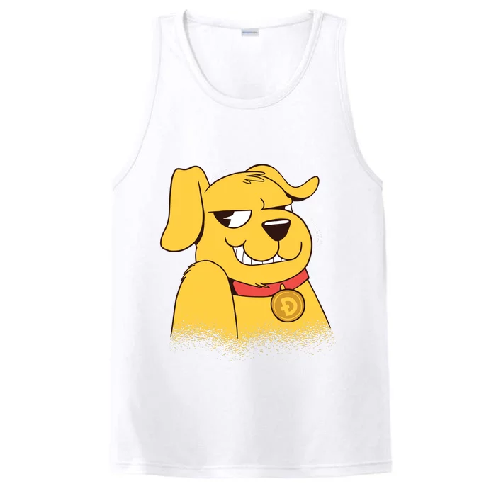 DogeCoin Dog Performance Tank