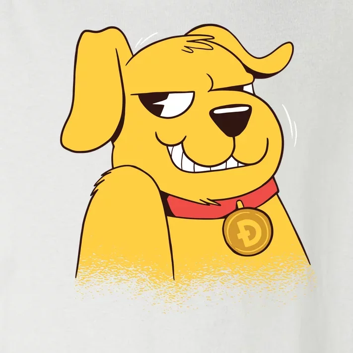 DogeCoin Dog Toddler Long Sleeve Shirt