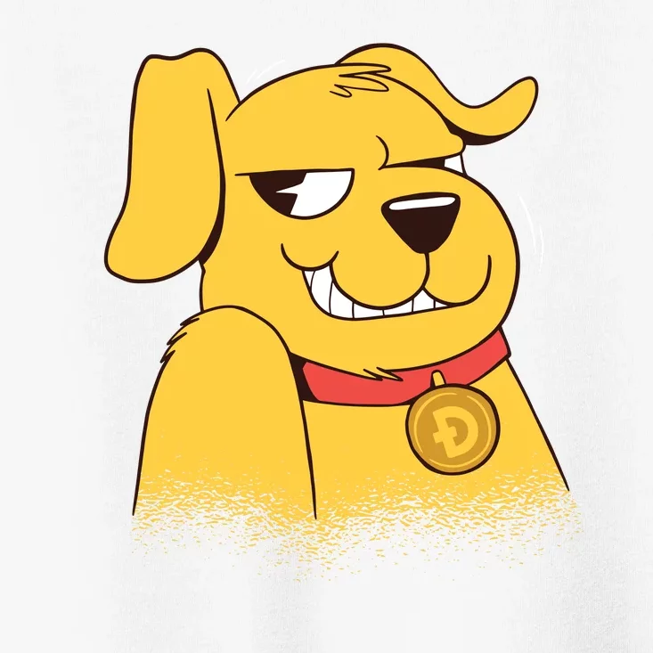 DogeCoin Dog Toddler T-Shirt